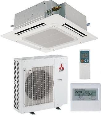 Кассетный кондиционер Mitsubishi Electric PLA-RP100 BA  /  PU-P100 VHA