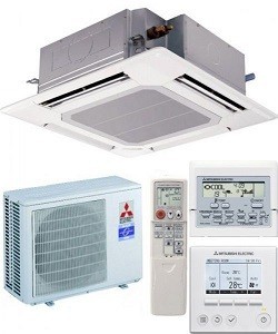 Кассетный кондиционер Mitsubishi electric PLA-ZRP140 BA  /  PUHZ-ZRP140 YKA