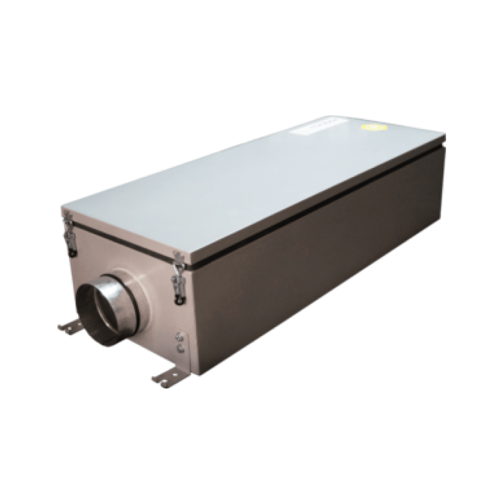 Канальная установка с электрическим нагревом Minibox E-200-FKO PREMIUM Вентилятор ЕС EbmPapst