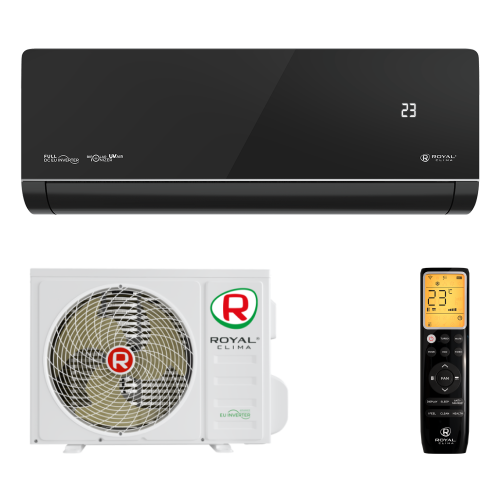 Настенный кондиционер Royal Clima ROYAL SUPREMO NERO FULL DC EU Inverter RCI-RSB30HN