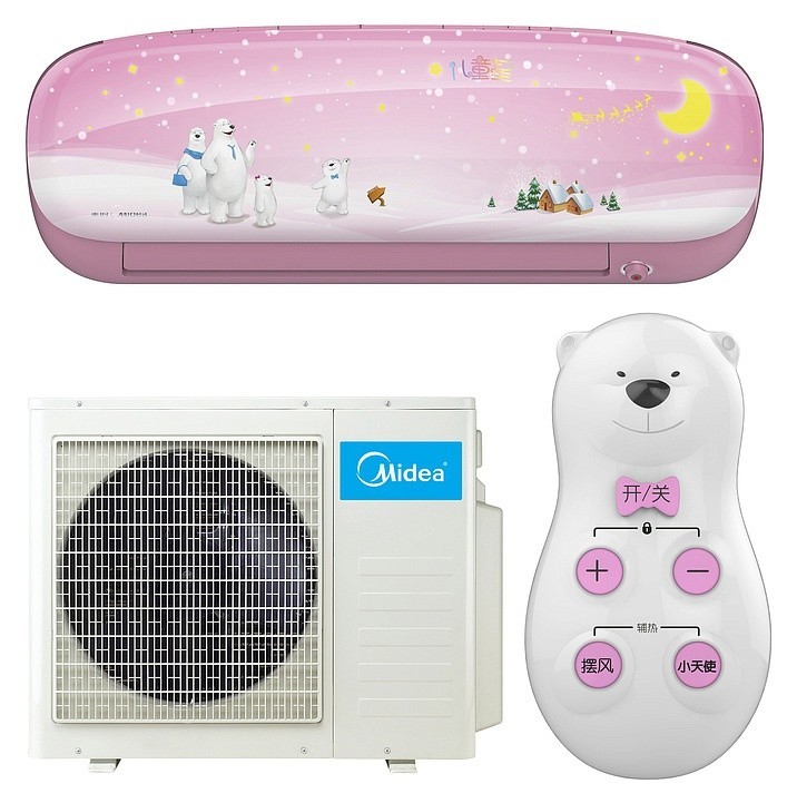 Настенный кондиционер Midea Kid Star MSEAAU-09HRFN1(SP)/MOA01-09HFN1