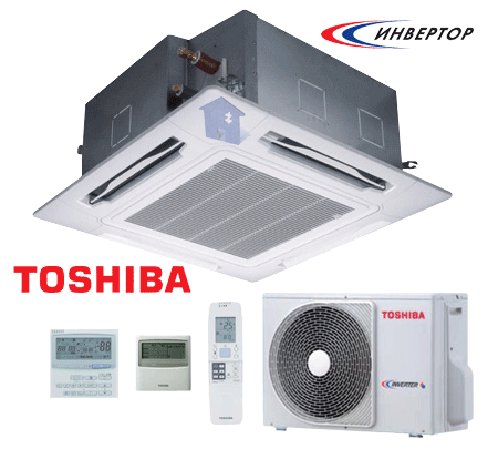 Кассетный кондиционер Toshiba RAV-SM1104UT-E / RAV-SM1103AT-E1