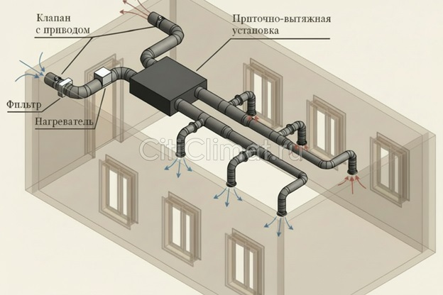 Кондиционеры с приточной вентиляцией citiclimat.ru